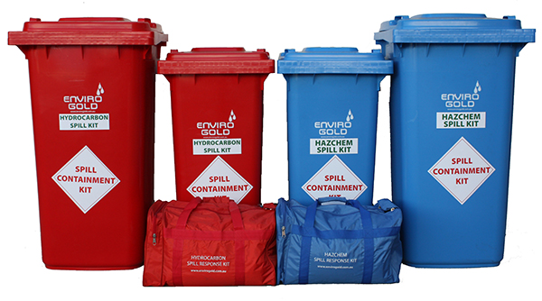 Enviro Gold Spill containment response Kit range