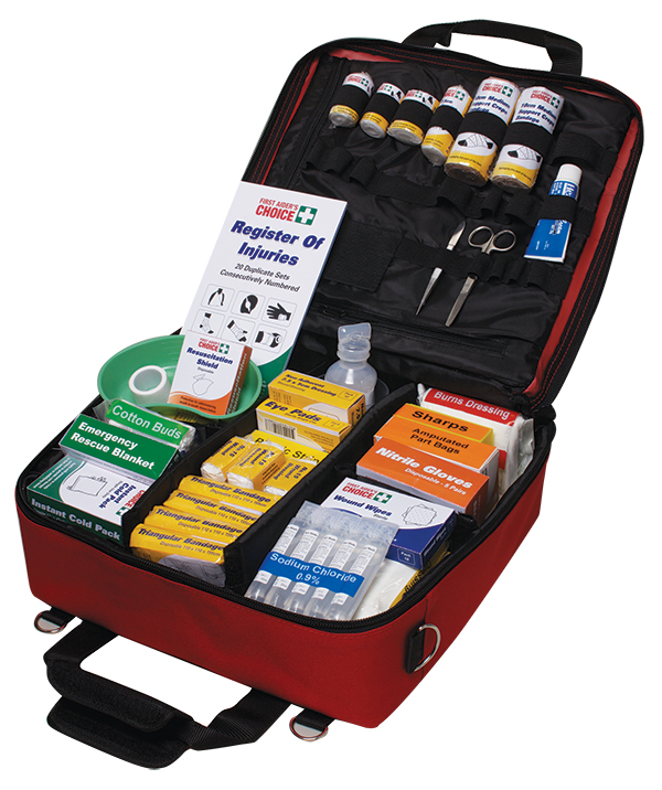 Workplace first aid kit softpacs