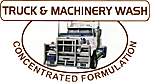 Truck machinery wash label
